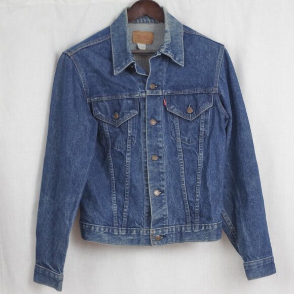 Vintage Levi's 71205-0217 Type 3 USA Made Denim Jacket 40L